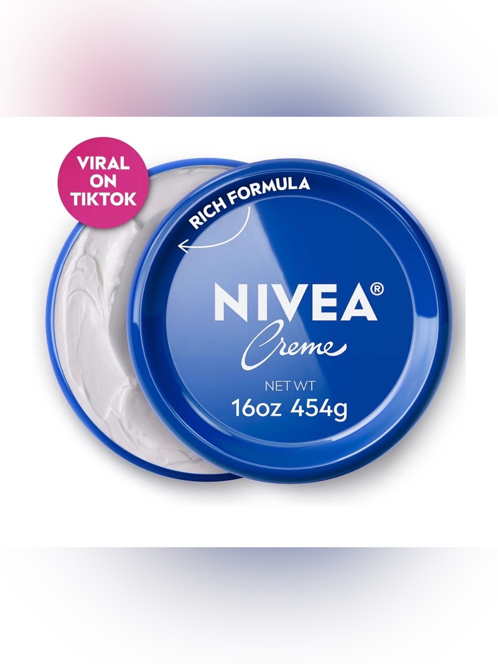 NIVEA Creme Face, Hand and Body Moisturizer Cream